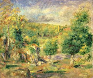 ポンアヴェン、1892年 作： Pierre Auguste Renoir